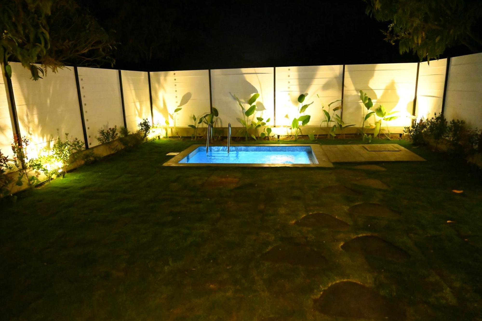 Aura Farms - Private Pool Cottages Ramanagara Екстер'єр фото