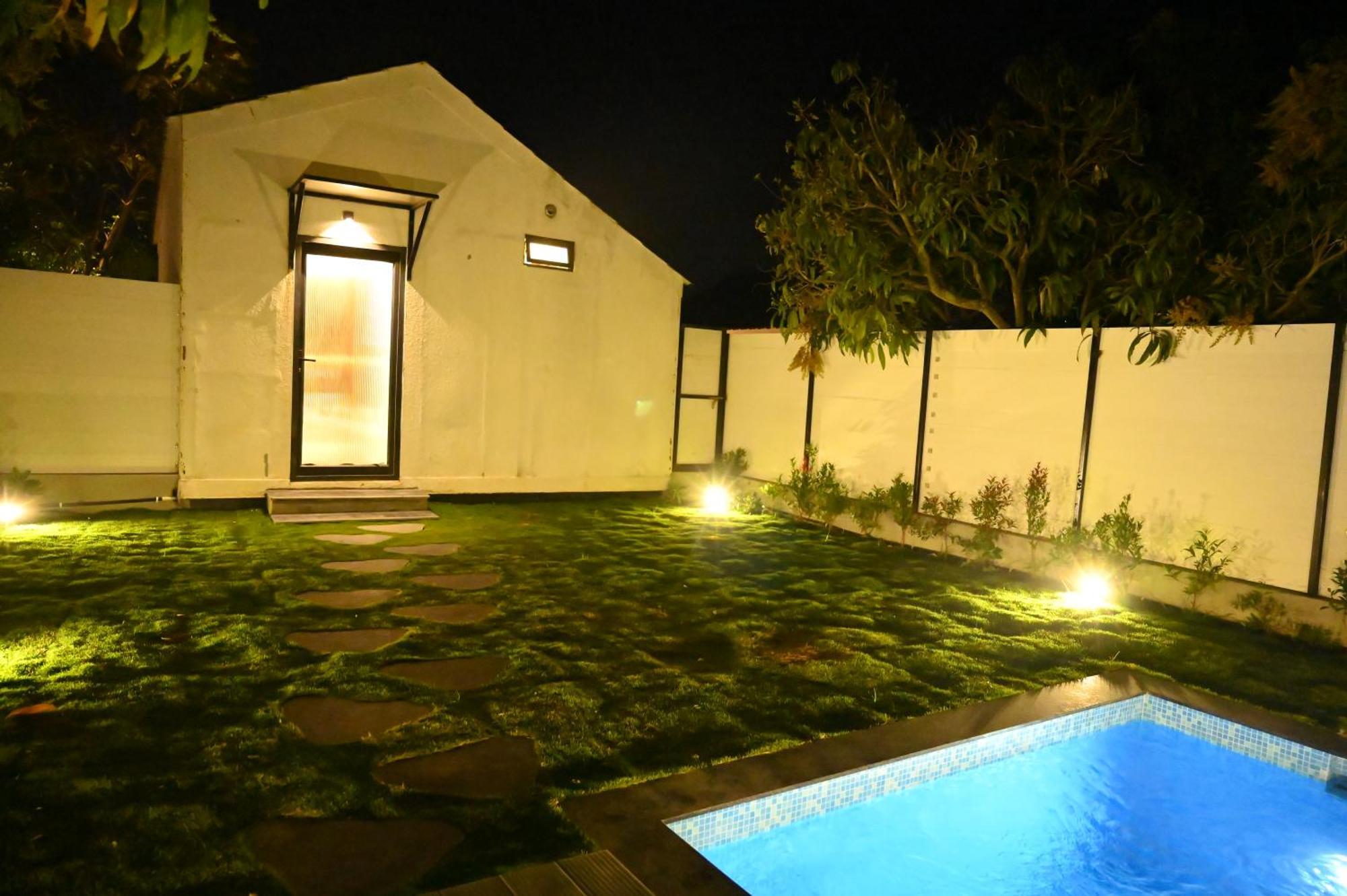 Aura Farms - Private Pool Cottages Ramanagara Екстер'єр фото
