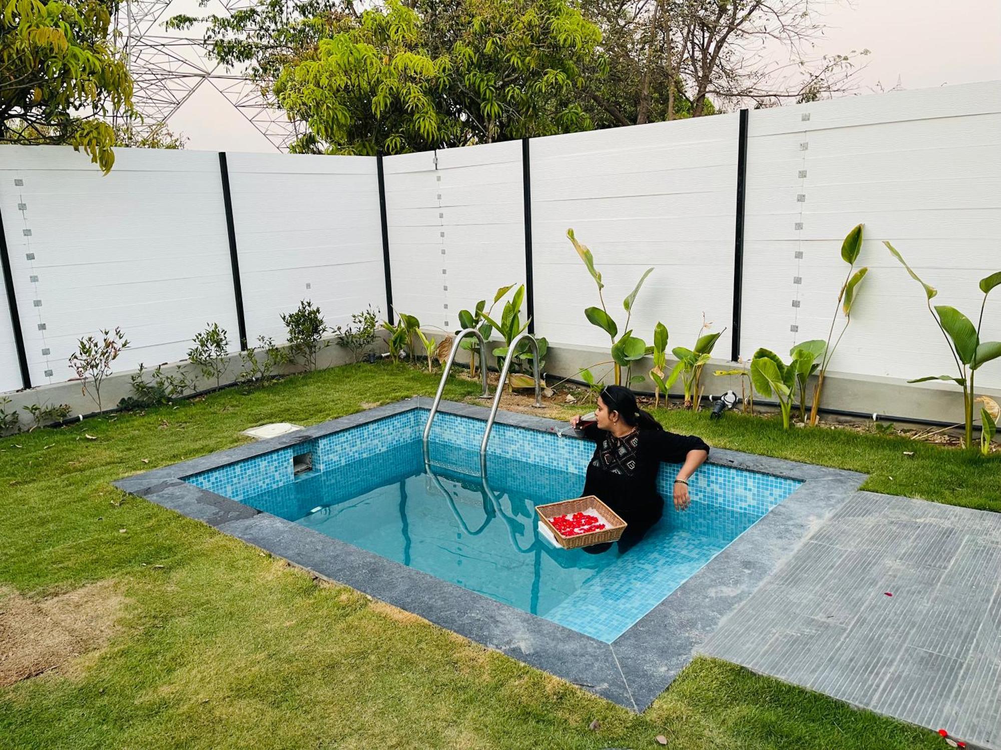 Aura Farms - Private Pool Cottages Ramanagara Екстер'єр фото