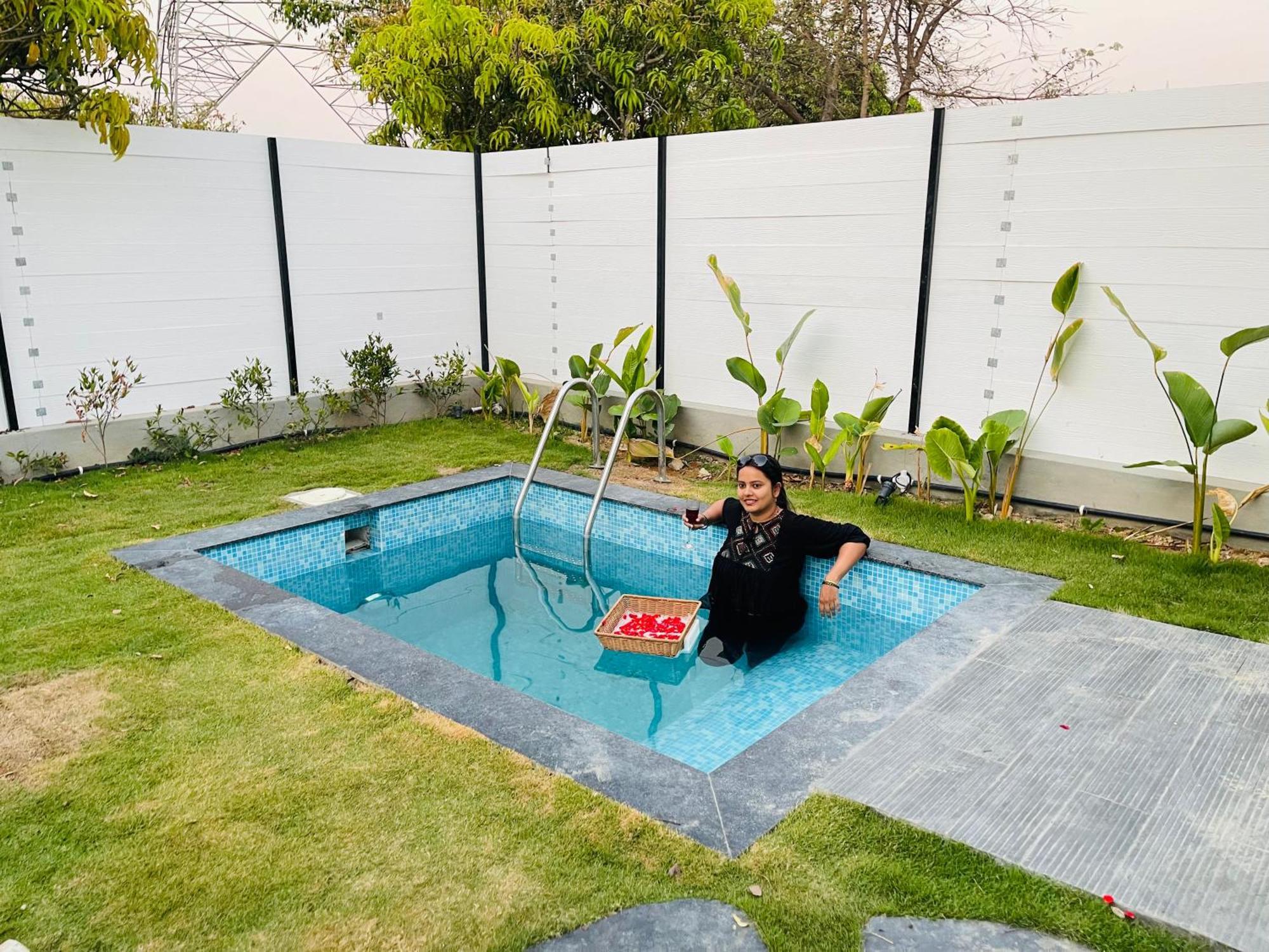Aura Farms - Private Pool Cottages Ramanagara Екстер'єр фото